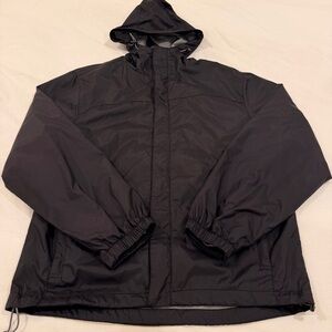 Men's Black Nordic Track Hooded Jacket size Medium